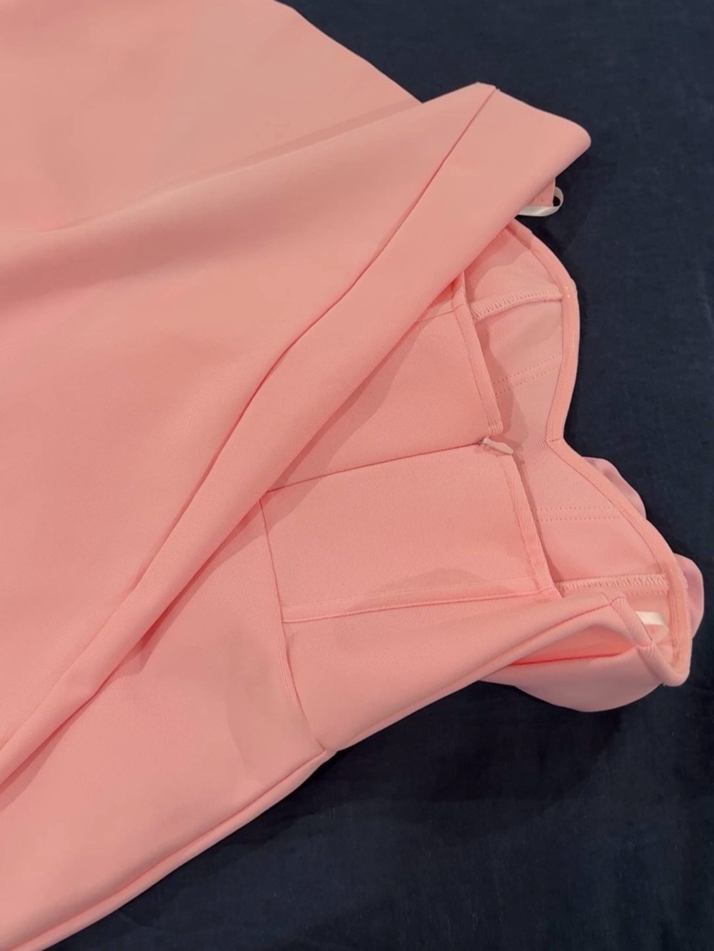 NWT Mew Mews Arushi | Chic Strapless Pink Flower Bandage Dress - Picture 13 of 13